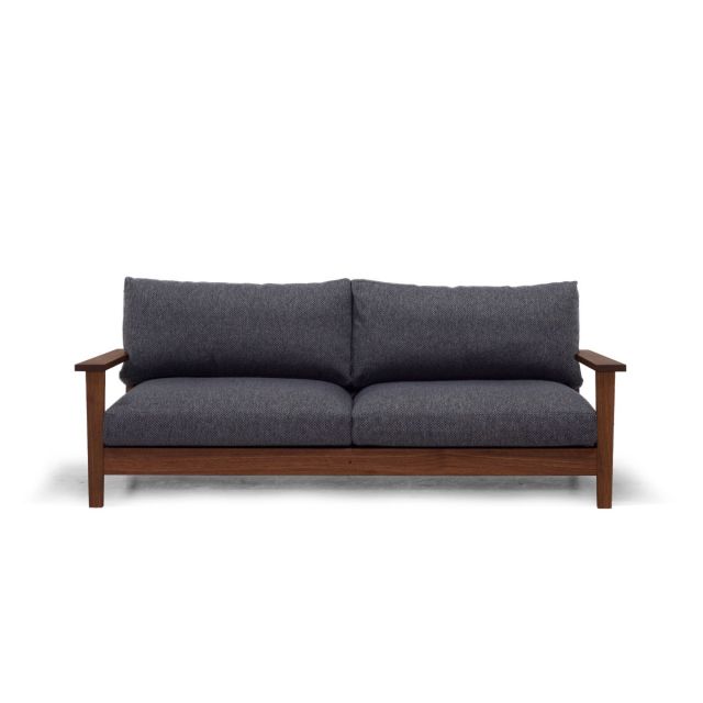 PS1 3 Seater 201 - Walnut Image